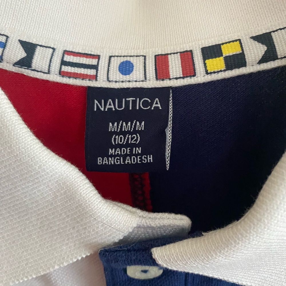 NWOT BUNDLE 2 Nautica Boys Navy/Red Polo Shirts  Classic Design PRICED FOR BOTH - Picture 14 of 14